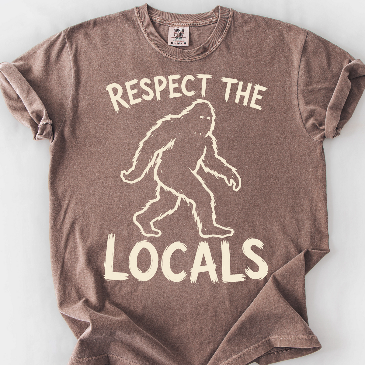 Respect The Locals T-Shirt — Espresso