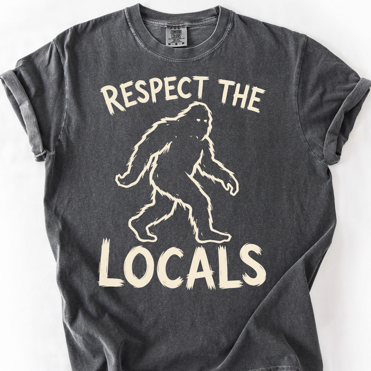 Respect The Locals T-Shirt — Pepper