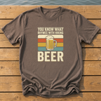 Rhymes With Hiking T-Shirt — Espresso