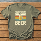 Rhymes With Hiking T-Shirt — Moss