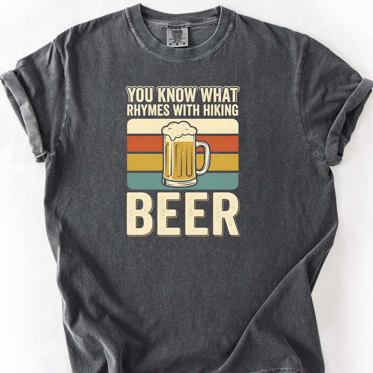Rhymes With Hiking T-Shirt — Pepper