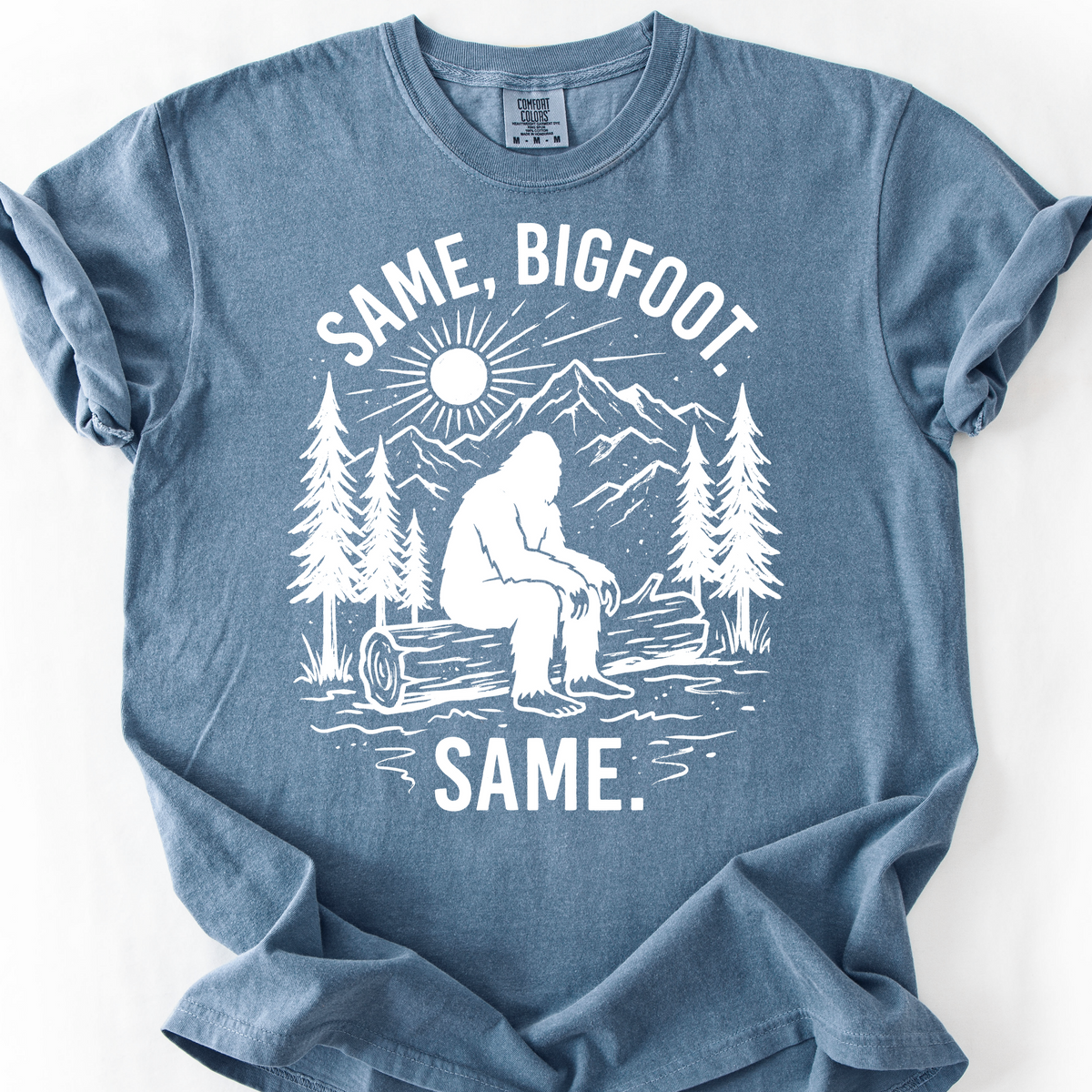 Same Bigfoot Same T-Shirt — Blue Jean