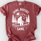Same Bigfoot Same T-Shirt — Brick