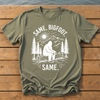Same Bigfoot Same T-Shirt — Moss
