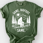 Same Bigfoot Same T-Shirt — Moss