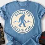 Sasquatch Search Team T-Shirt — Blue Jean
