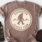 Sasquatch Search Team T-Shirt — Espresso