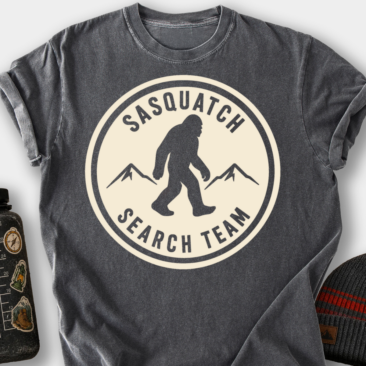Sasquatch Search Team T-Shirt — Pepper