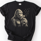 Sasquatch Wishes T-Shirt — Black