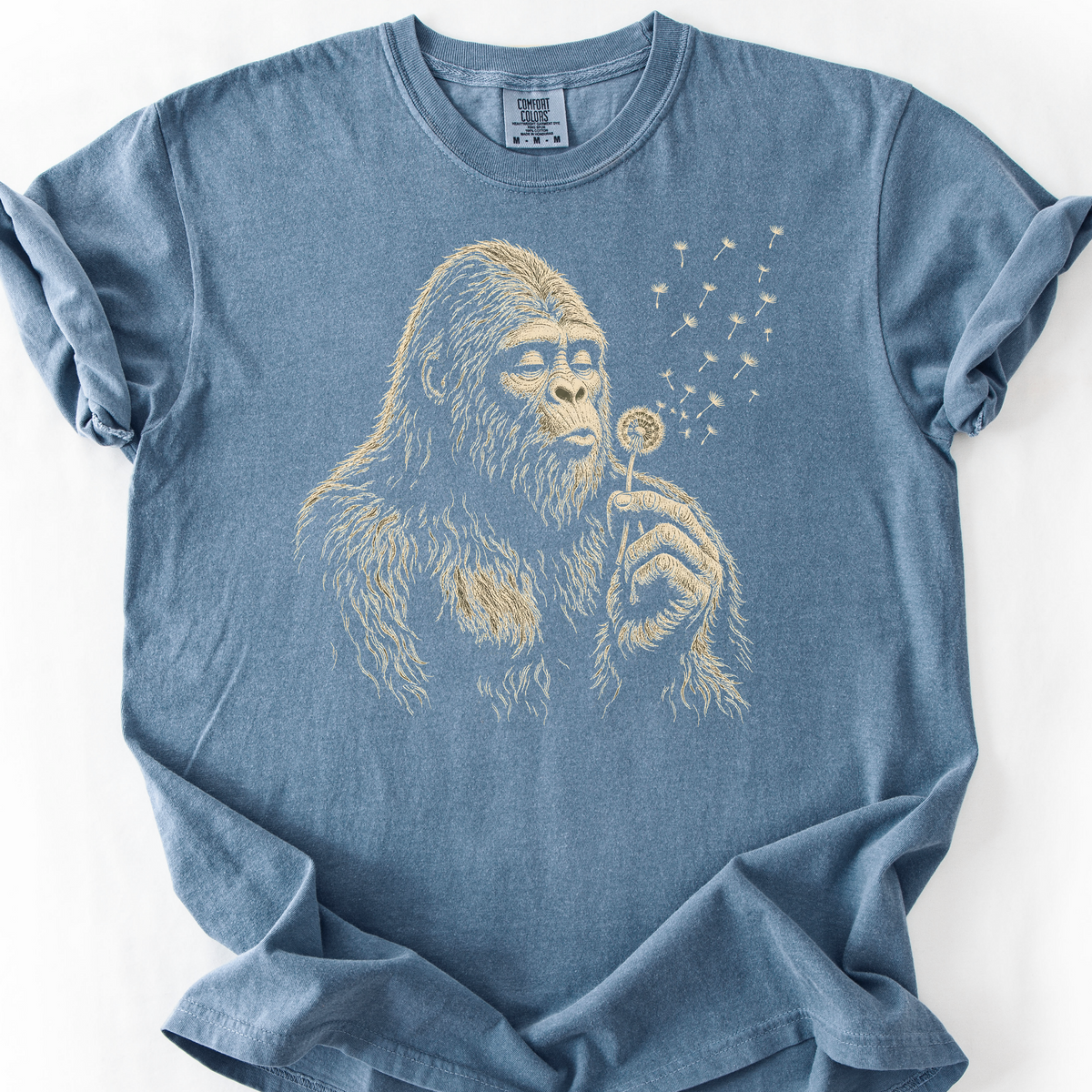 Sasquatch Wishes T-Shirt — Blue Jean
