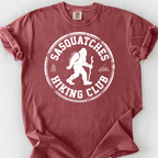 Sasquatches Hiking Club T-Shirt — Brick