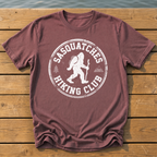Sasquatches Hiking Club T-Shirt — Brick