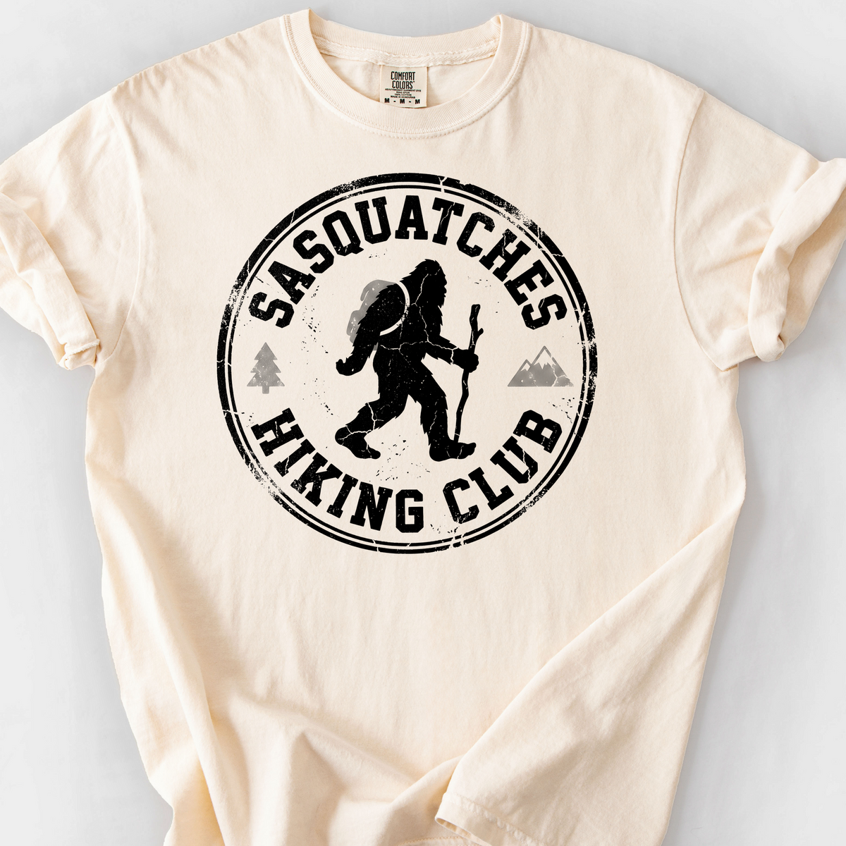 Sasquatches Hiking Club T-Shirt — Ivory