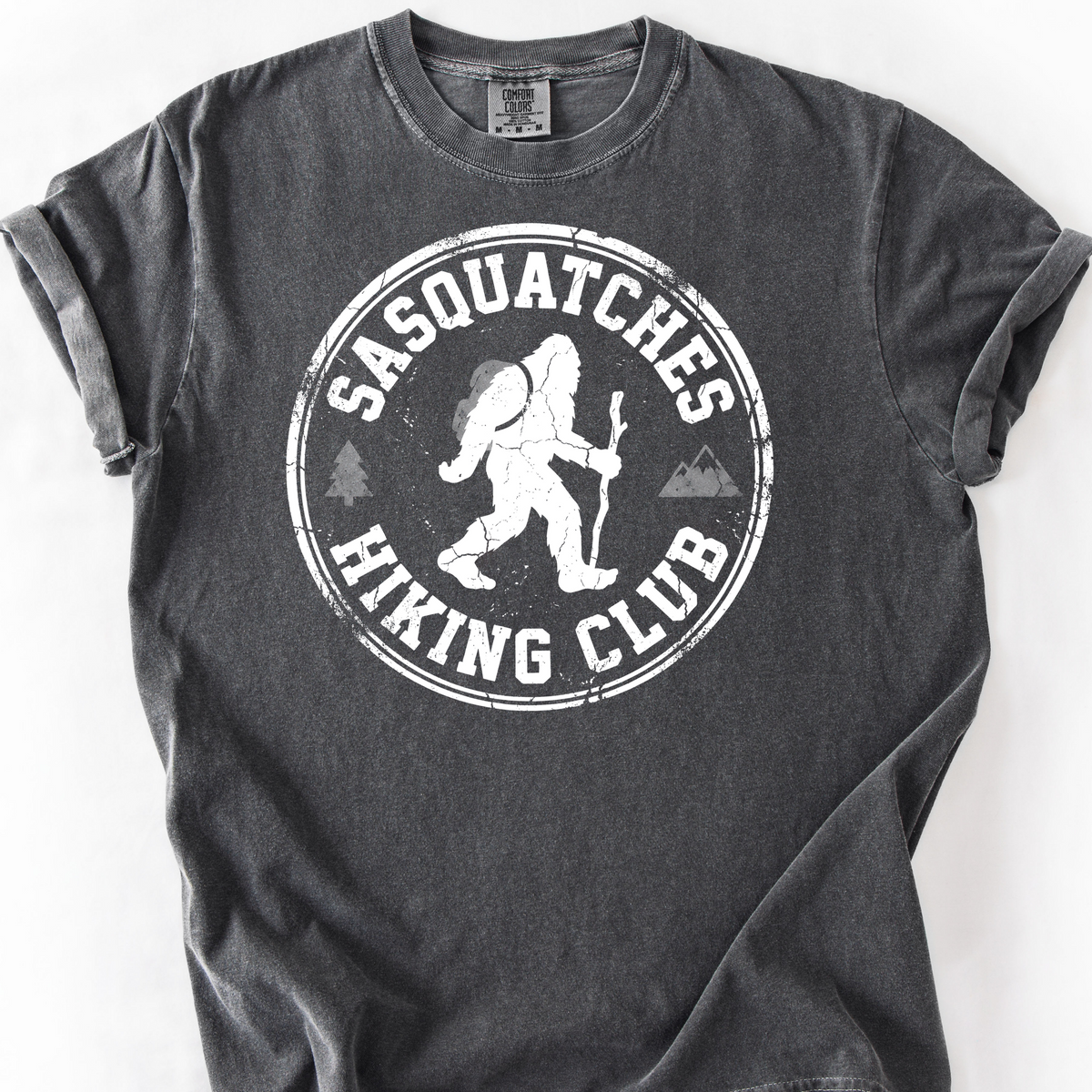 Sasquatches Hiking Club T-Shirt — Pepper