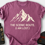 The Scenic Route T-Shirt — Berry
