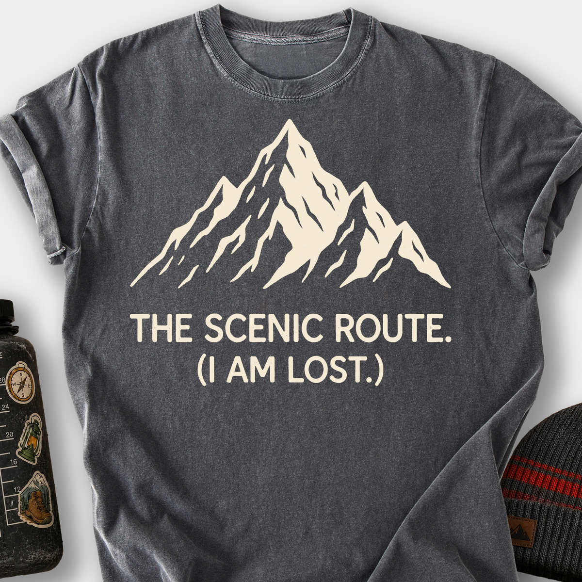 The Scenic Route T-Shirt — Pepper