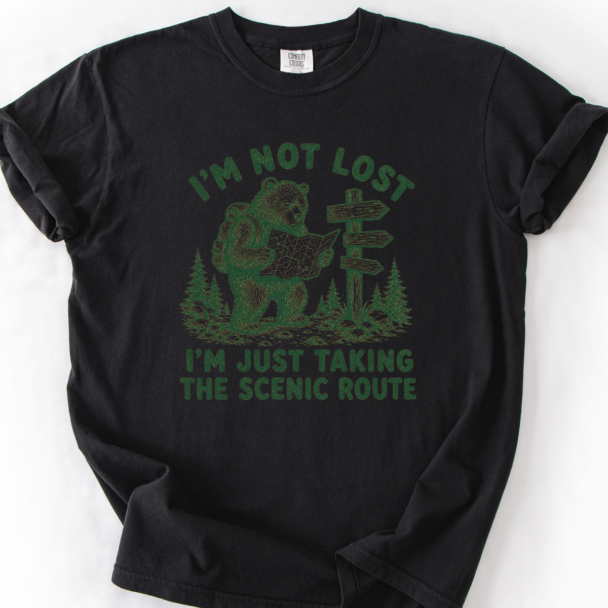 Scenic Route T-Shirt — Black