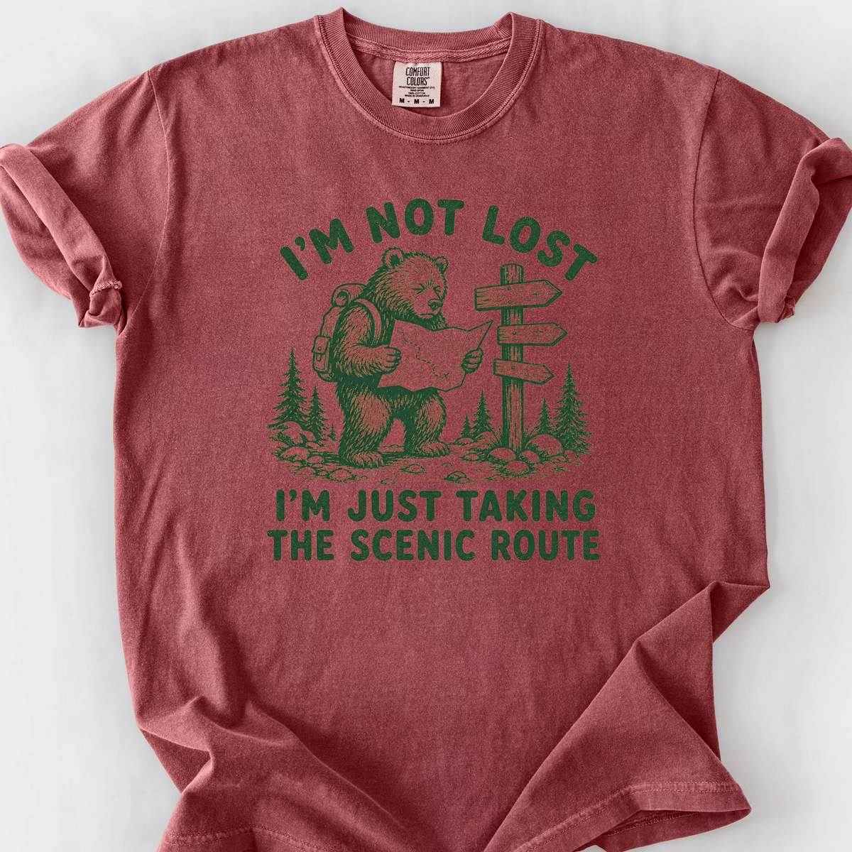 Scenic Route T-Shirt — Brick
