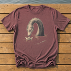 Sea Creature Paper Boat T-Shirt — Brick