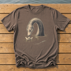 Sea Creature Paper Boat T-Shirt — Espresso