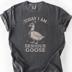 Serious Goose T-Shirt — Pepper