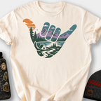 Shaka Landscape T-Shirt — Ivory