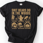 Shit Bears Do T-Shirt — Black