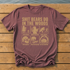 Shit Bears Do T-Shirt — Brick