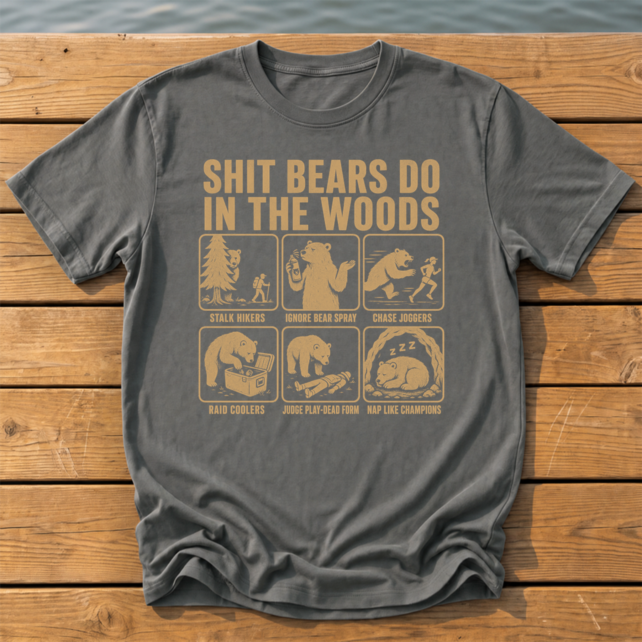 Shit Bears Do T-Shirt — Pepper