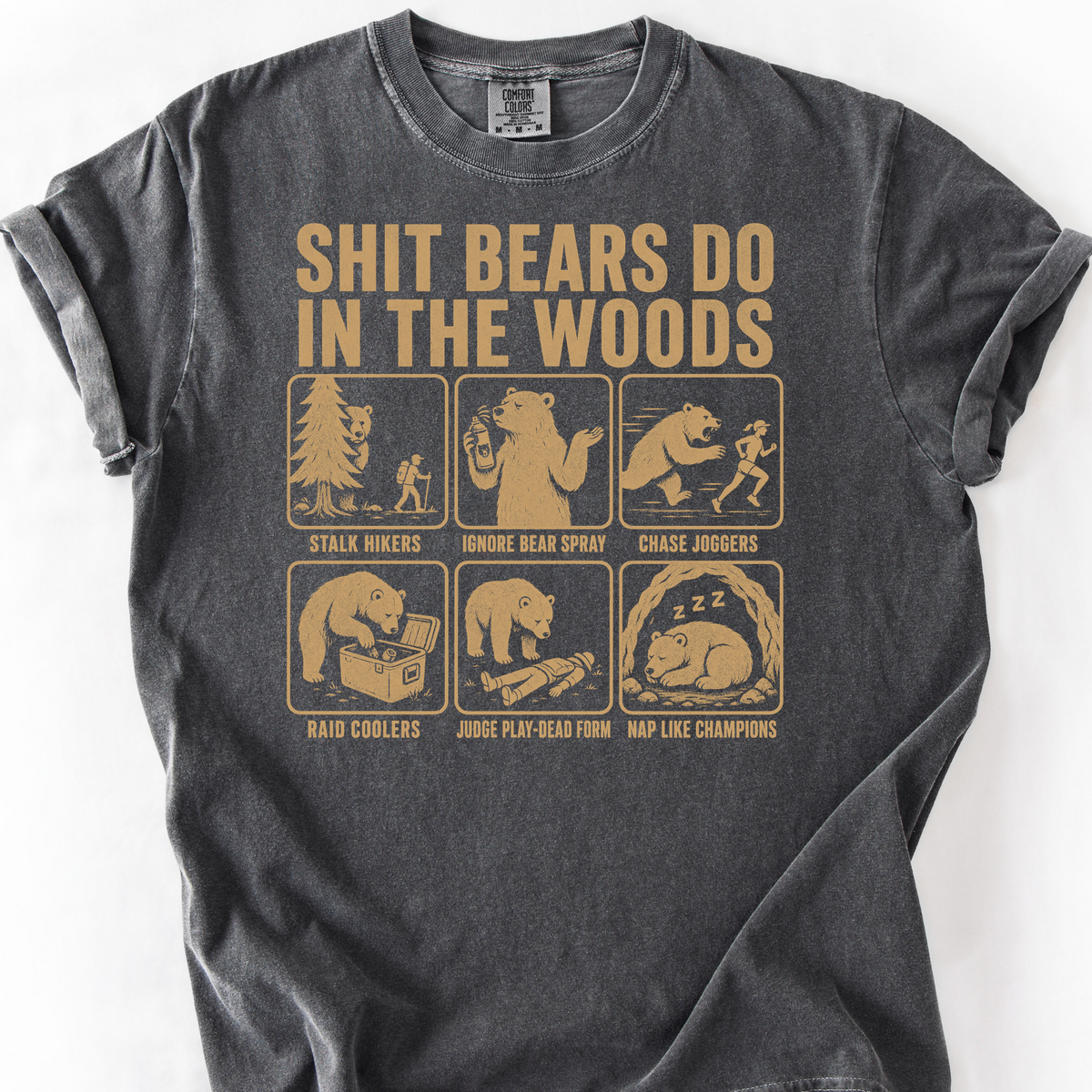 Shit Bears Do T-Shirt — Pepper