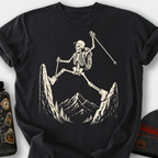 Skeleton Splits T-Shirt — Black