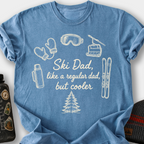 Ski Dad (Gear Ring) T-Shirt — Blue Jean
