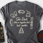 Ski Dad (Gear Ring) T-Shirt — Pepper