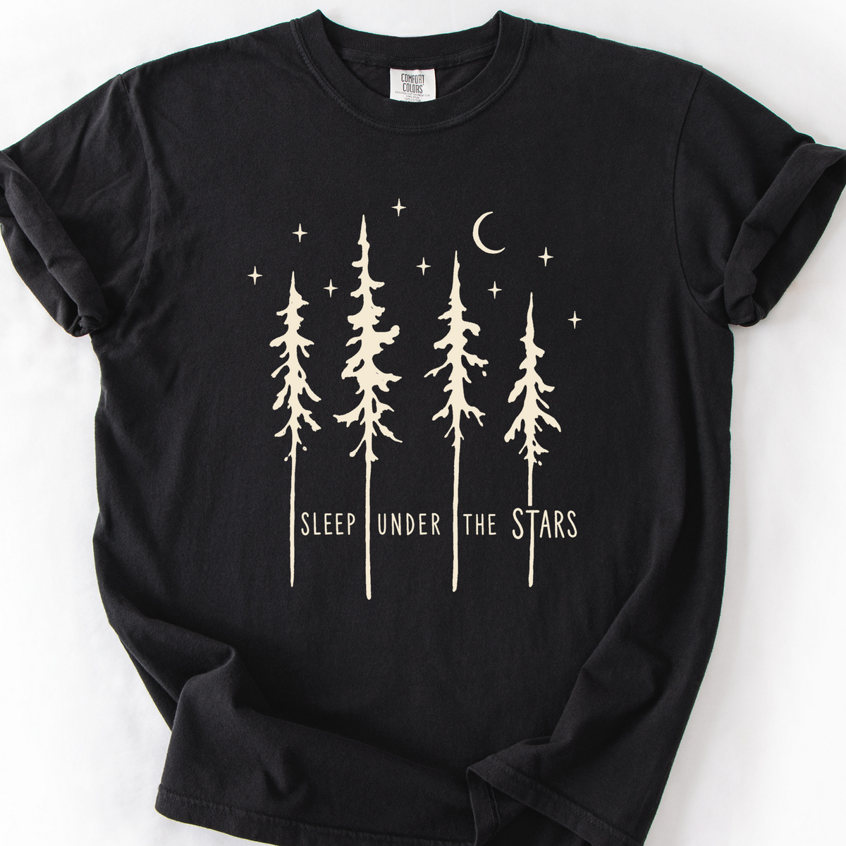 Sleep Under The Stars T-Shirt — Black