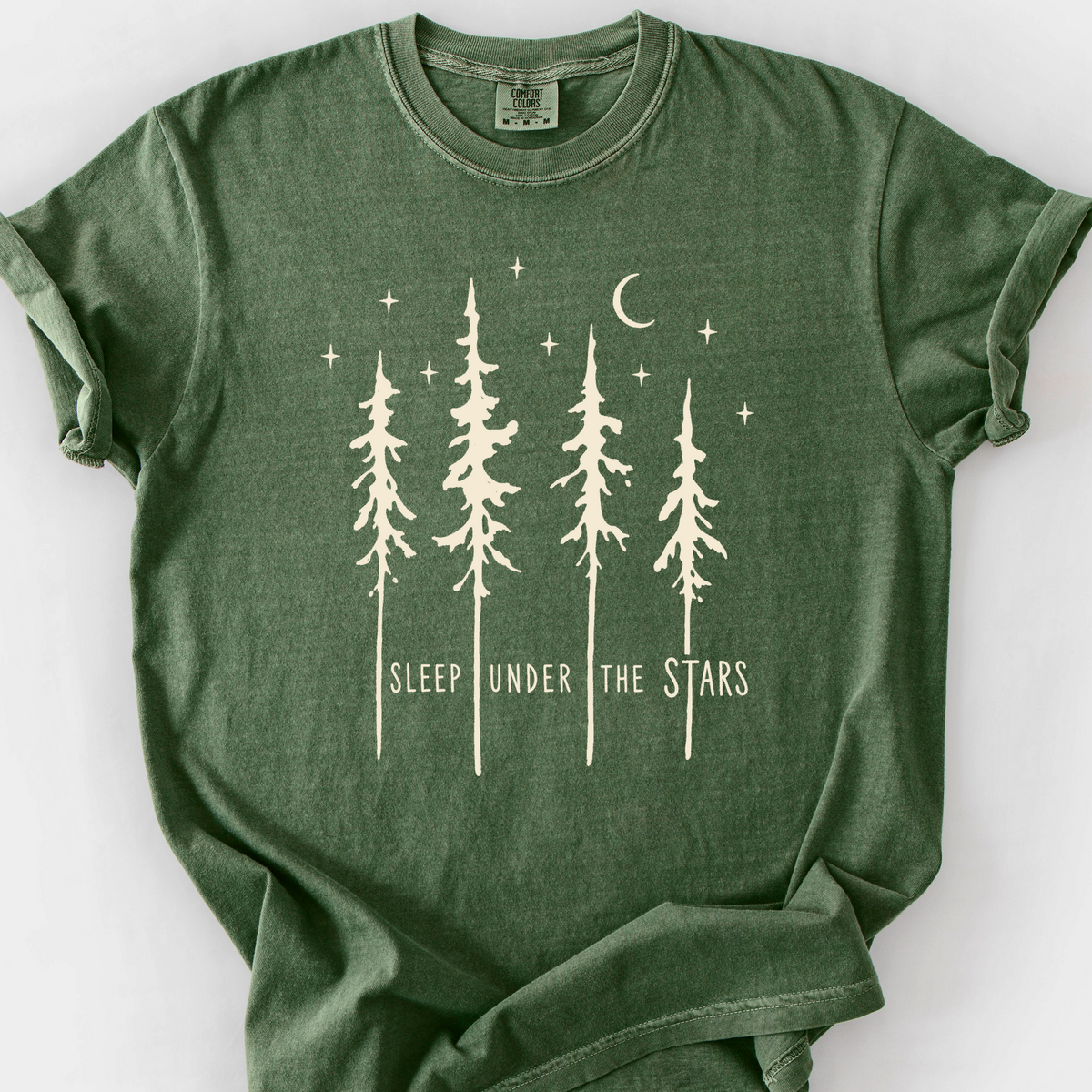 Sleep Under The Stars T-Shirt — Moss