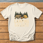 Sleeping Where Bears Live T-Shirt — Ivory