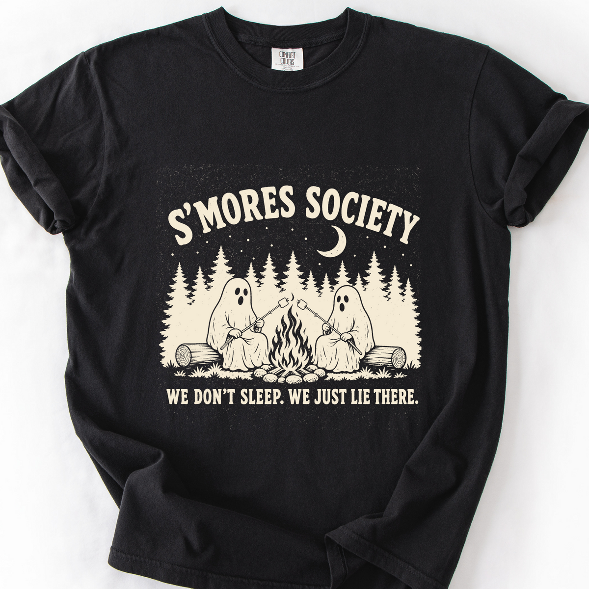 Smores Society T-Shirt — Black