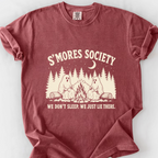 Smores Society T-Shirt — Brick