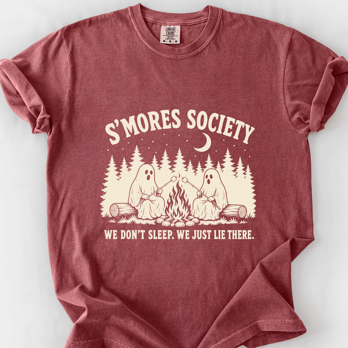 Smores Society T-Shirt — Brick