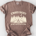 Smores Society T-Shirt — Espresso