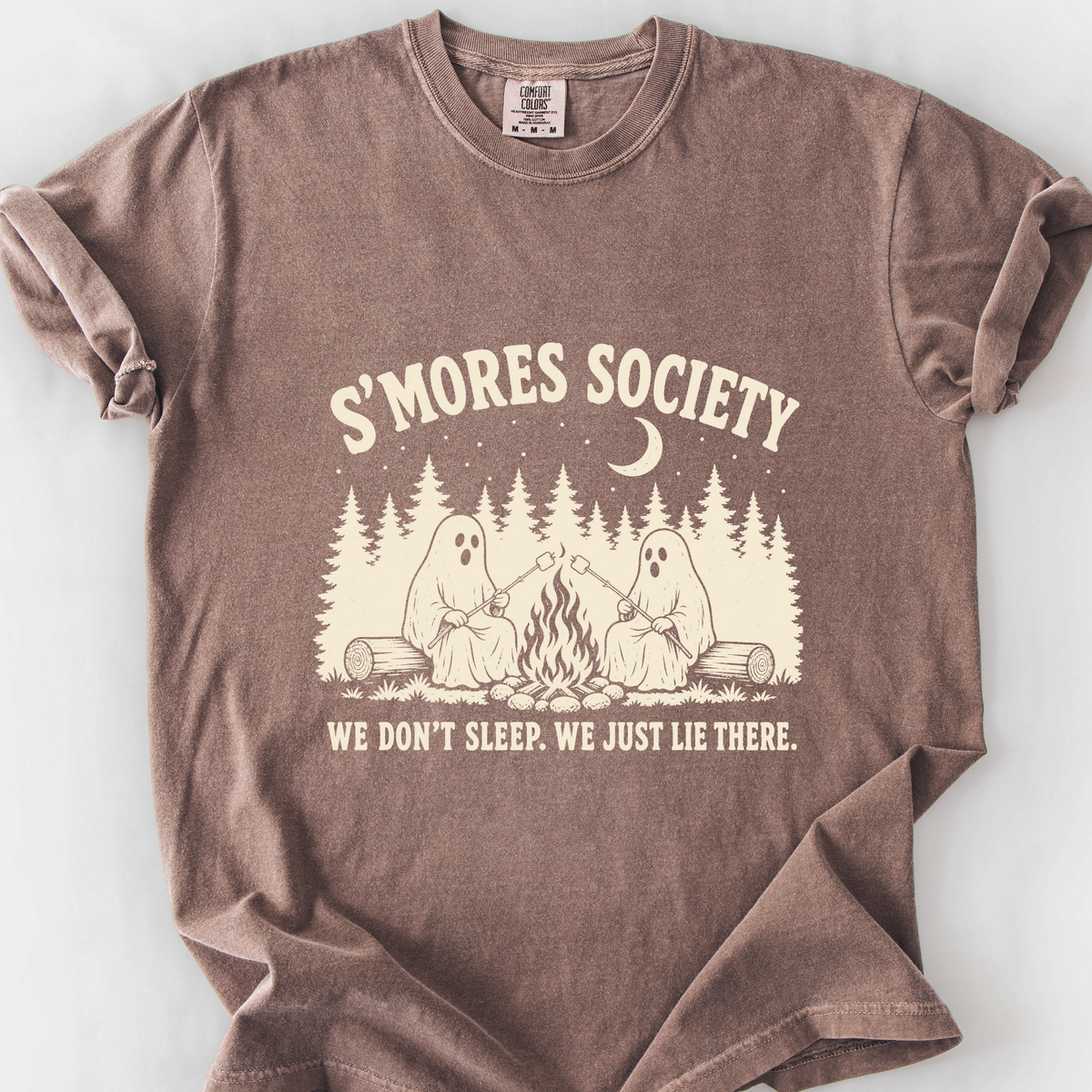 Smores Society T-Shirt — Espresso