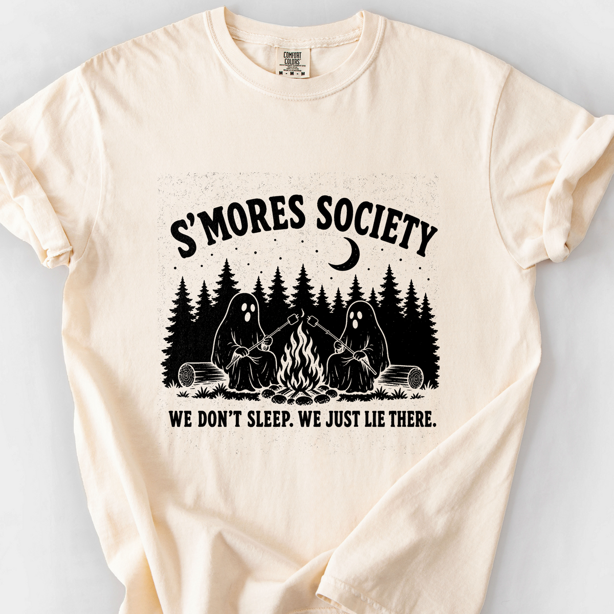 Smores Society T-Shirt — Ivory