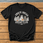 Snack Break Hiking Club T-Shirt — Black