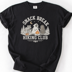 Snack Break Hiking Club T-Shirt — Black