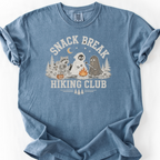 Snack Break Hiking Club T-Shirt — Blue Jean