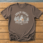 Snack Break Hiking Club T-Shirt — Espresso