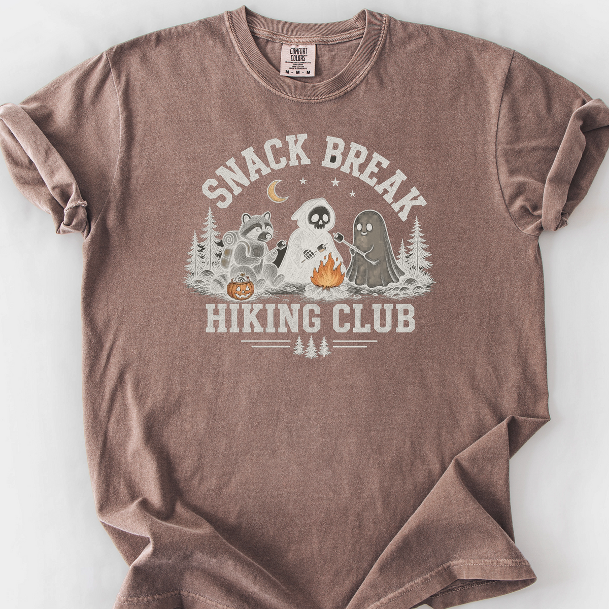 Snack Break Hiking Club T-Shirt — Espresso