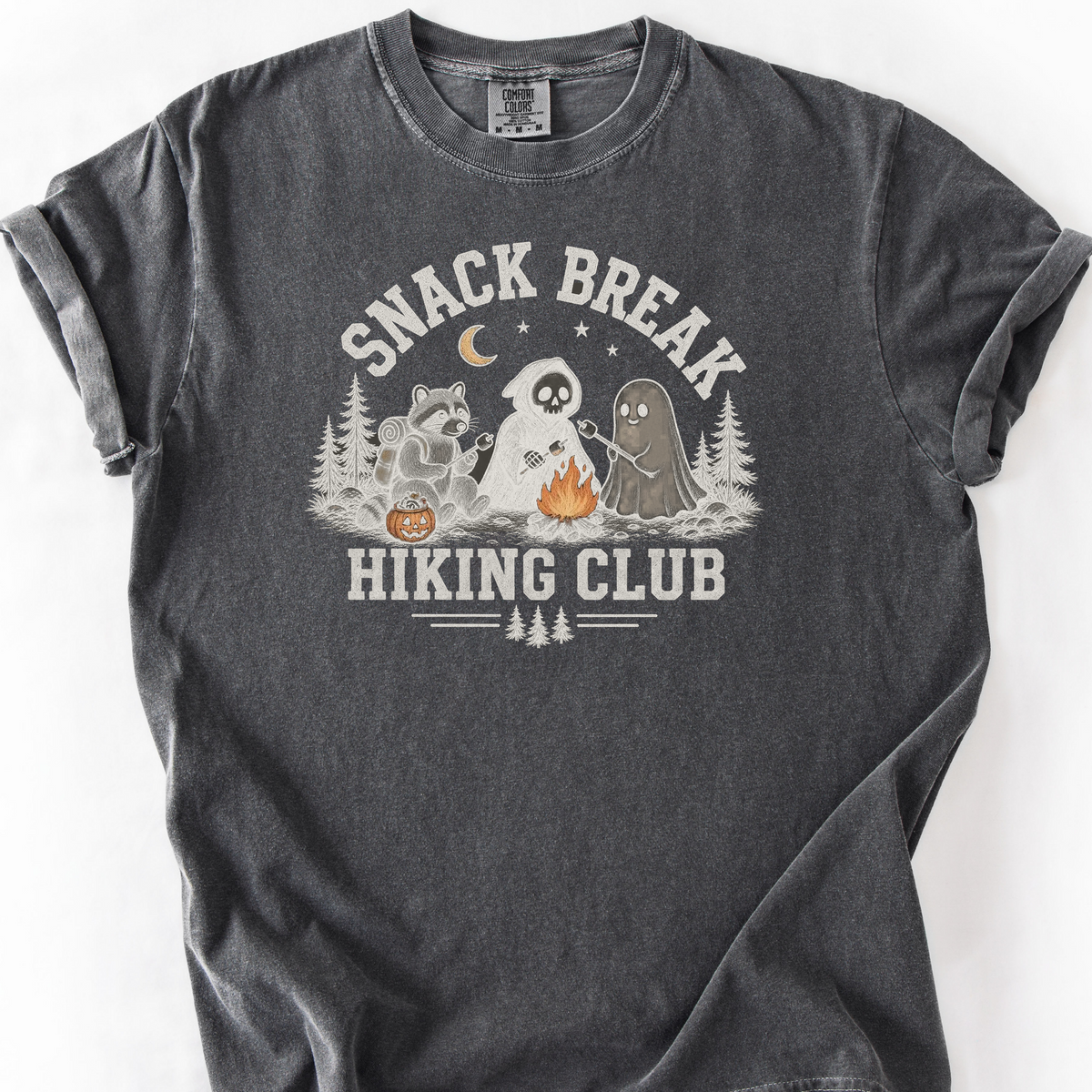 Snack Break Hiking Club T-Shirt — Pepper