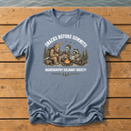 Snacks Before Summits T-Shirt — Blue Jean