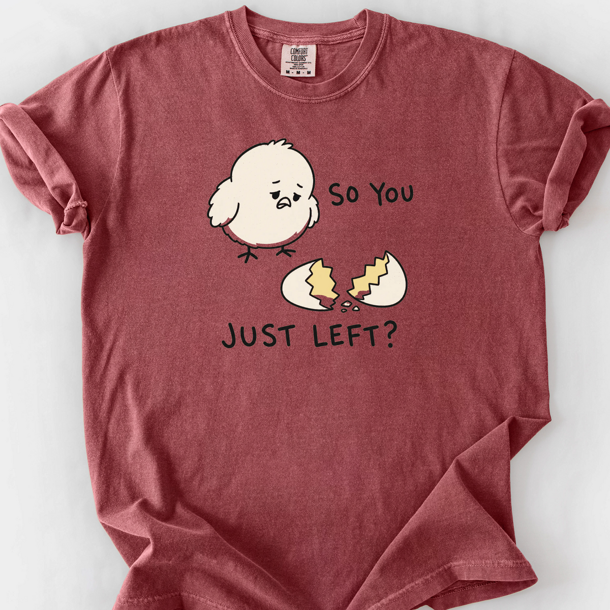 So You Just Left T-Shirt — Brick
